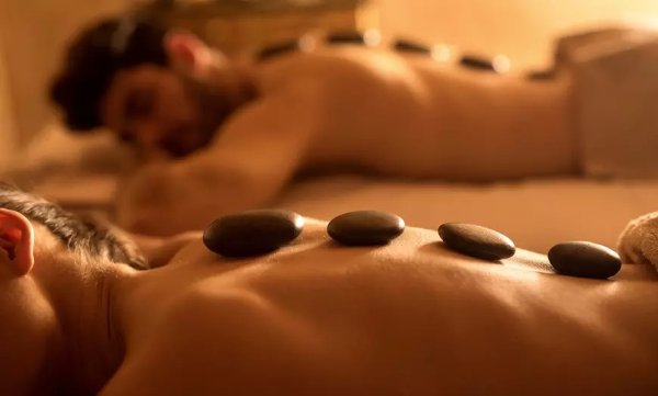 $118.98 for 60-Minute Couples Massage with Choice of One Elevation Add-On at Massage Heights ($319.98 Value)