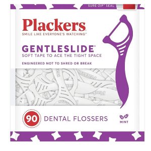 Plackers Gentleslide Dental Floss Picks (90 Count)