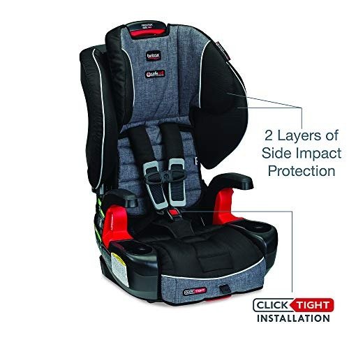 Frontier ClickTight Harness-2-Booster Car Seat - 2 Layer Impact Protection - 25 to 120 Pounds, Cowmooflage