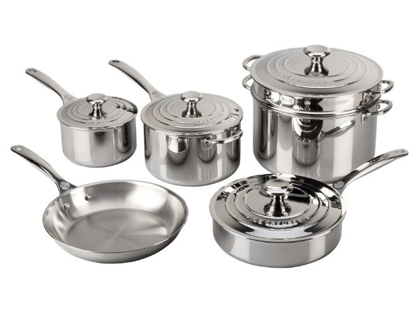 10-Piece Stainless Steel Set