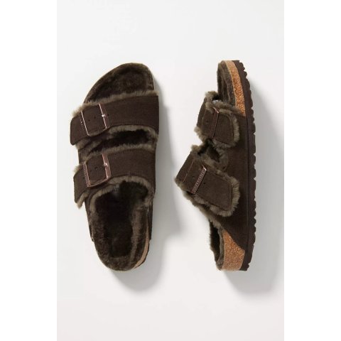BirkenstockArizona 毛毛拖鞋