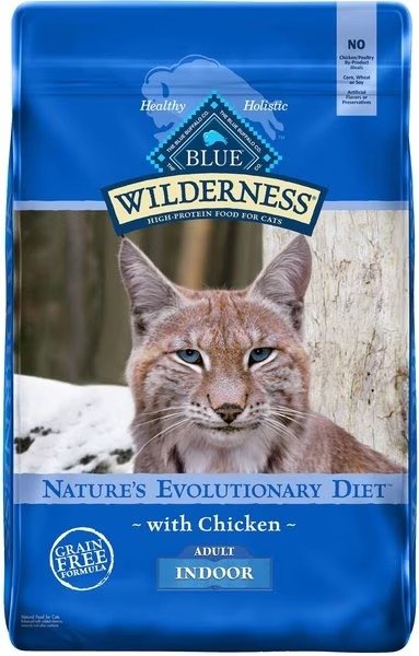 Wilderness Indoor Chicken Recipe Grain-Free Dry Cat Food