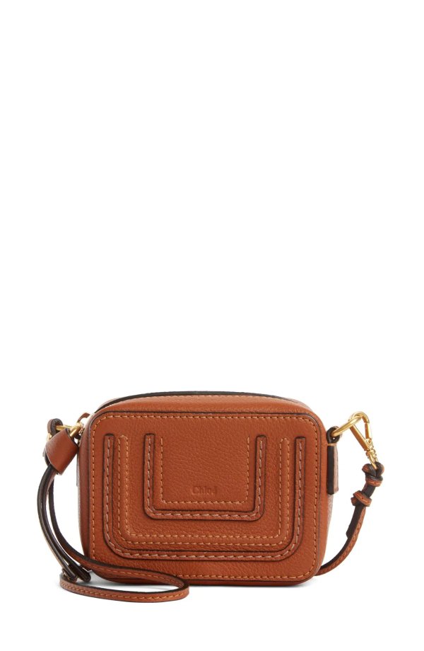 Micro Marcie Leather Crossbody Bag