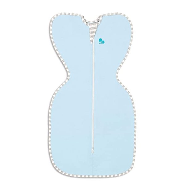 Swaddle UP, Blue, Small, 8-13 lbs, Dramatically Better Sleep, Allow Baby to Sleep in Their Preferred arms up Position for self-Soothing, snug fit Calms Startle Reflex