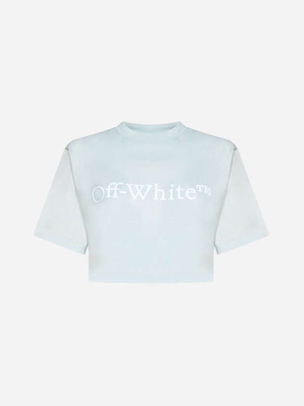Laundry cotton cropped t-shirt
