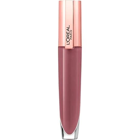 Makeup Tinted Lip Balm-in-Gloss, Glow Paradise Hydrating Liquid Lip Color with Hyaluronic Acid, Ultra-Gentle, Non-Sticky Formula, Rose Harmony, 0.23 Fl Oz