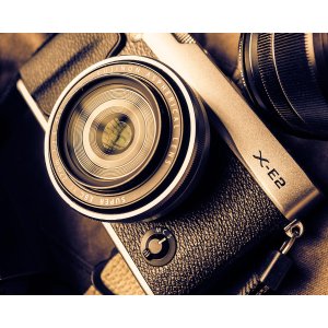 Fujifilm X-E2 Mirrorless Digital Camera Body - Black