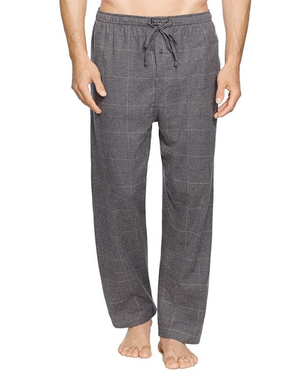 Charcoal Midnight Flannel Pajama Pants