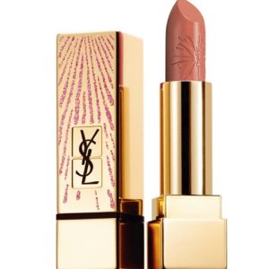 With YSL Limited Edition Rouge Pur Couture Dazzling Lights Edition Lipstick @ Neiman Marcus
