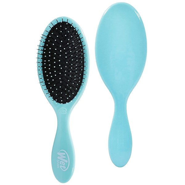 Original Detangler Hair Brush - Aqua - Exclusive Ultra-Soft IntelliFlex Bristles - Glide Through Tangles With Ease For All Hair Types - For Women, Men, Wet And Dry Hair