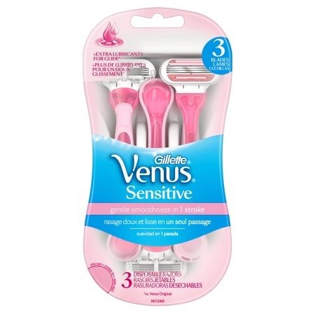 Venus Sensitive Women's Disposable Razors - 3 Pack - Walmart.com