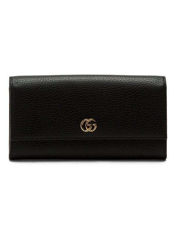 Made In Italy Gg Leather Continental Wallet