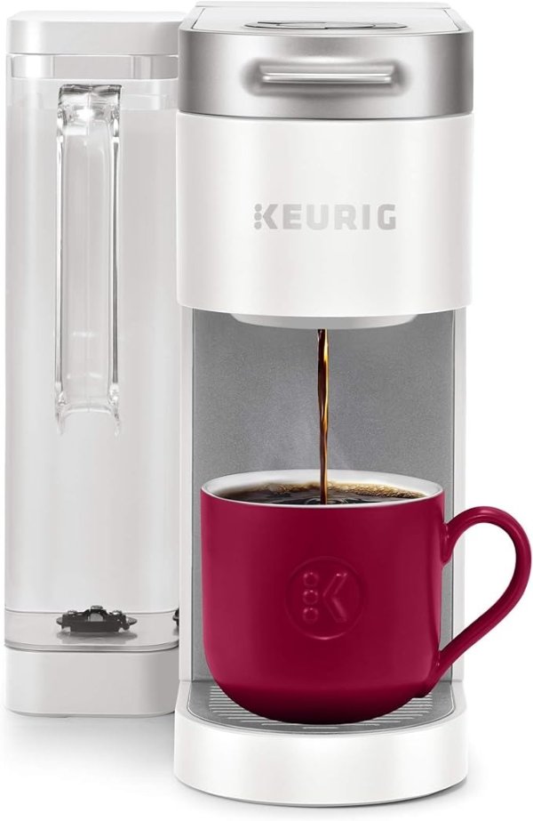 ® K-Supreme Single Serve K-Cup Pod Coffee Maker, MultiStream Technology, White