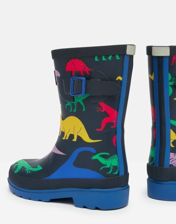 Tall Printed Rain Boots