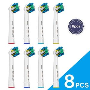1958LLC Replacement Toothbrush Heads for Braun Oral-B Floss Action Electric Toothbrush 8PCS