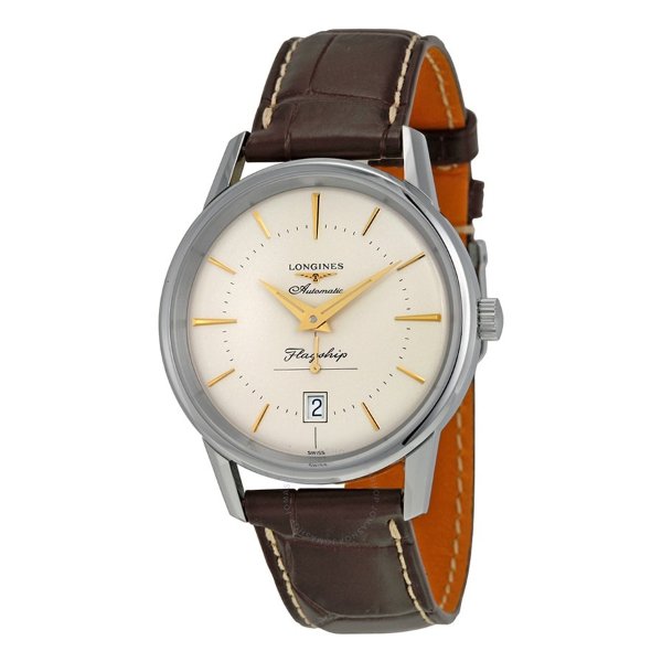 HydroConquest Automatic Blue Dial Men's Watch L37424966 Heritage Flagship Automatic Silver Dial Brown Leather Men's Watch L47954782 Heritage Flagship Automatic Silver Dial Brown Leather Men's Watch L47954782