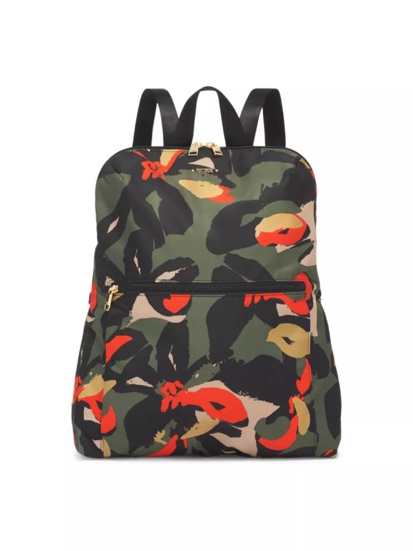 - Voyageur Just In Case Floral-Print Backpack