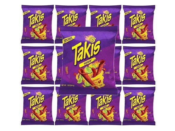 Takis Fuego, 1oz Pouches, Pack of 12