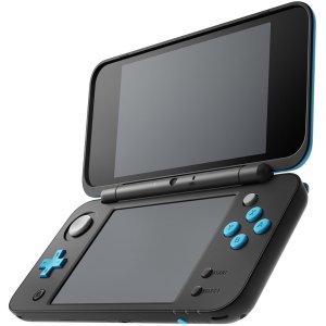 任天堂全新 New Nintendo 2DS XL 掌上游戏机 黑蓝配色