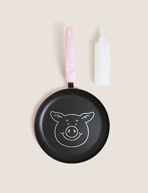 粉红猪煎饼锅