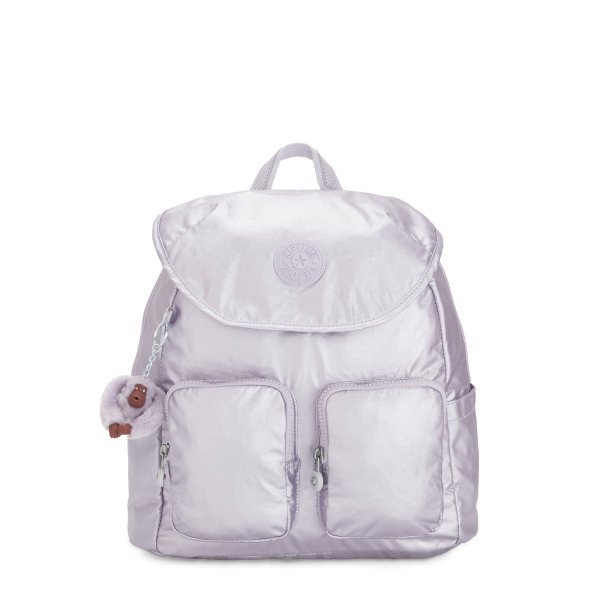 Medium Metallic Backpack