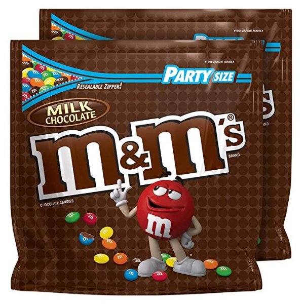 Milk Chocolate Candy Party Size 38-Ounce Bag (Pack of 2)