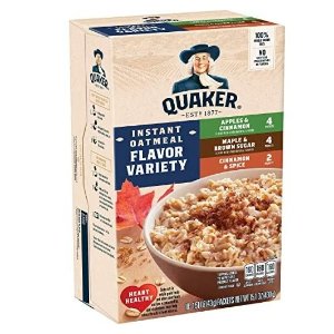 Quaker 什锦口味即食麦片 10包