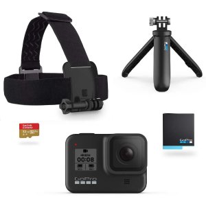 史低价：GoPro HERO8 运动相机 假期套装 Prime Day 限时闪促