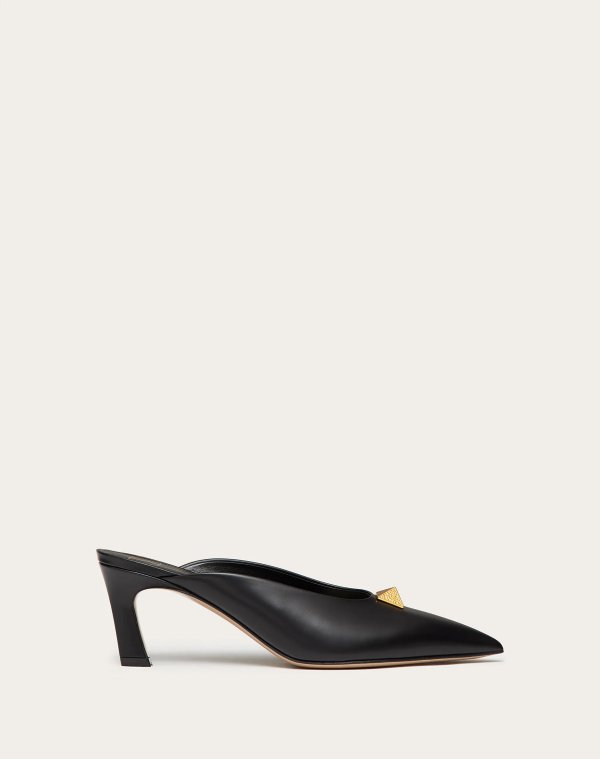 Roman Stud Mule in calfskin 65 mm for Woman | Valentino Online Boutique