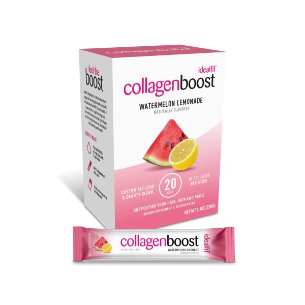 Collagen Boost, Watermelon Lemonade, 30 Serving Box