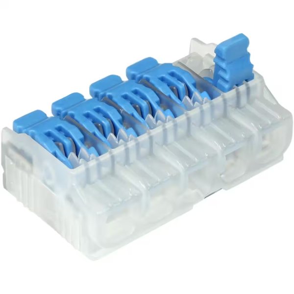 In-Sure 5-Port Lever Wire Connector (10-Bag)