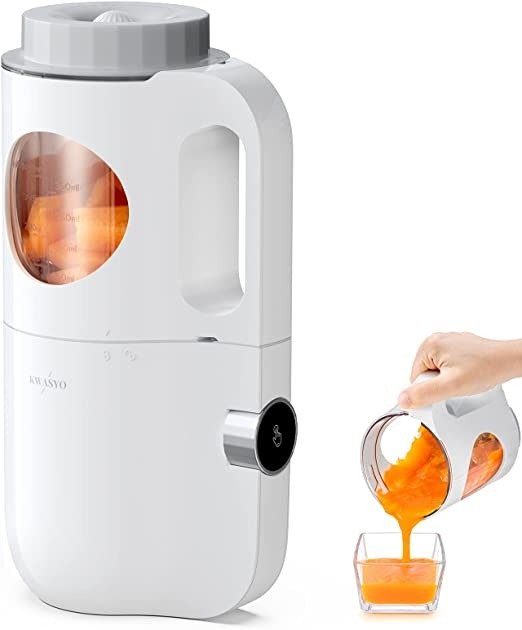Baby Food Maker, 12 in 1 True One-Step Baby Food Processor Steamer Blender Grinder Puree Machine, 24H Appointment | 6H Keep Warm