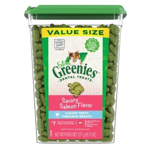 白菜价：Greenies 猫咪洁牙小零食9.75盎司