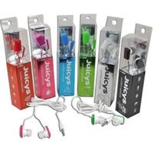 Vibe Juicys Comfort In-Ear Headphone 2-Pack