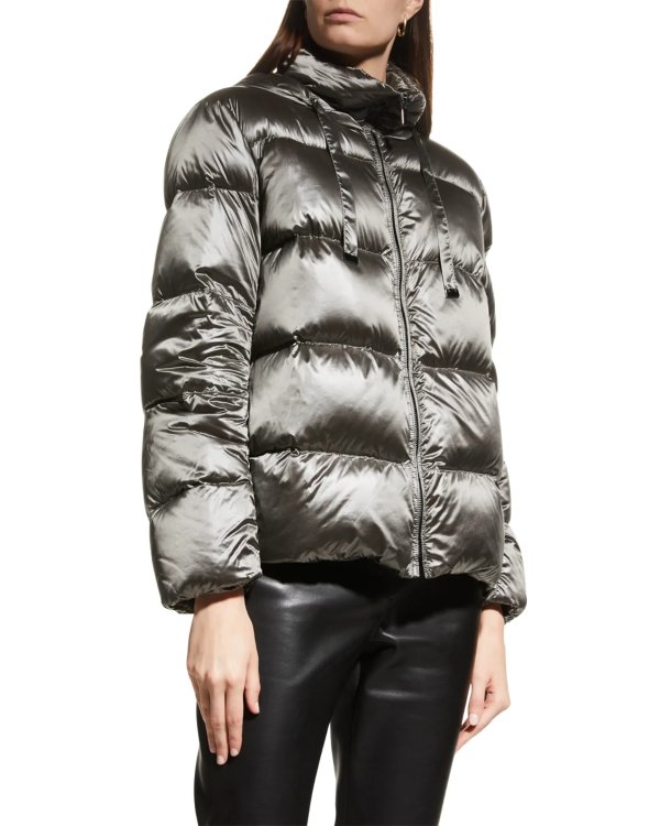 Spaces Hooded Puffer Jacket