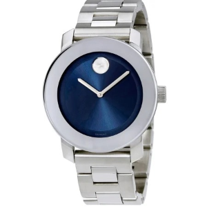 Dealmoon Exclusive: Movado Bold Blue Dial Stainless Steel Women's Watch