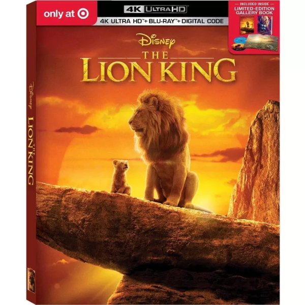 The Lion King (2019) (Target Exclusive) (4K/UHD)