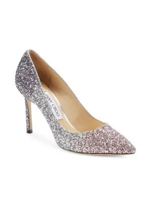​Romy Glitter Pointed Toe Pumps