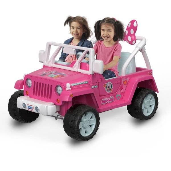 Disney Minnie Mouse Happy Helpers Jeep Wrangler Ride-On