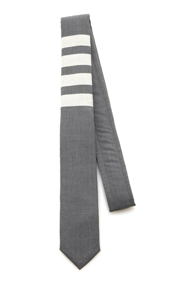 Striped Wool Tie