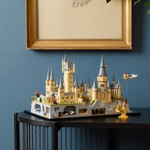 $169.99 送$35礼LEGO官网 哈利波特 霍格沃茨城堡和庭院 76419