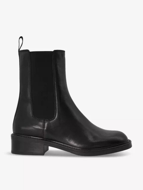 Peanuts elasticated-side leather Chelsea boots