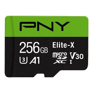 PNY Elite-X 256GB C10 U3 V30 microSDXC 存储卡