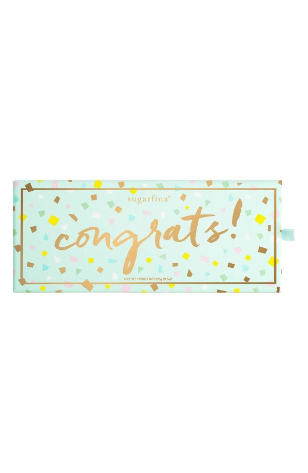 Congrats 3-Piece Candy Bento Box