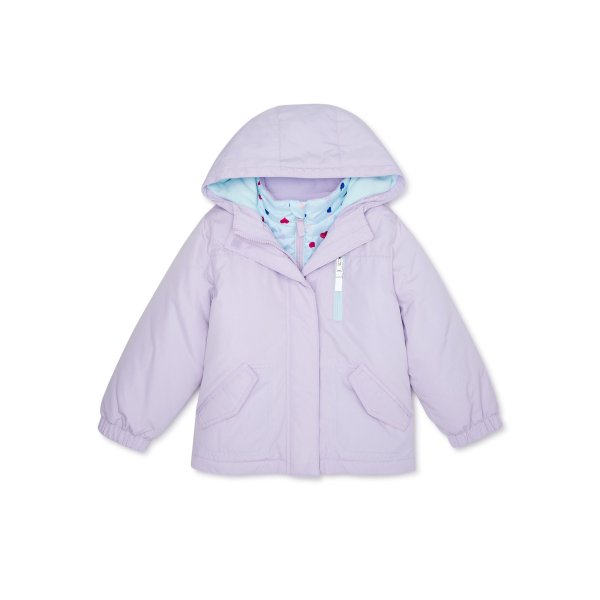 Toddler Girls 4-in-1 Systems Jacket Coat