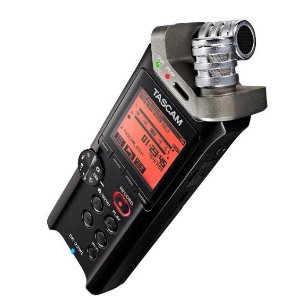 Tascam DR-22WL 2-Channels Portable Handheld Audio Recorder with Wi-Fi, 3.5mm Mini Jack, Connector, 10kOhms Impedance