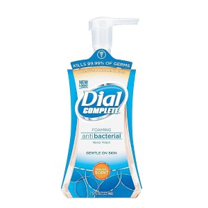 Dial Complete Antibacterial Foaming Hand Soap, Original, 7.5 Oz., 8/Carton