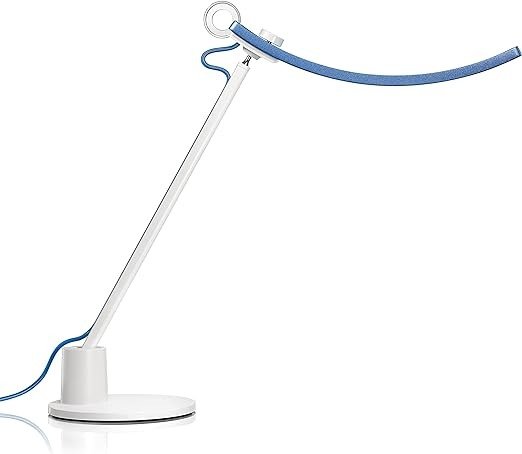 Blue Genie LED Desk Eye-Caring Table Lamp: Auto-Dimming, CRI>95, 13 Color Temperatures, 35” Wide Illumination, for Bedroom/Living Room/Reading/Crafting/Home Office