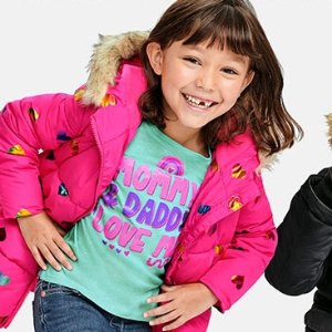 Children's Place官网 儿童保暖外套网络周热卖  收三合一款