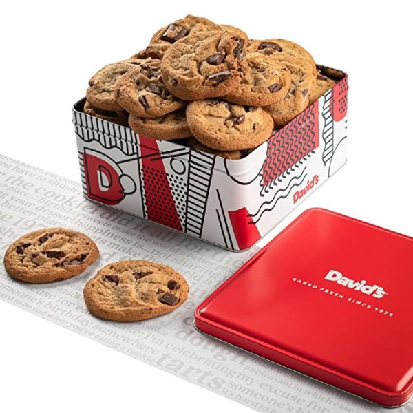 David's Cookies 香脆巧克力曲奇礼盒 24块